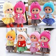 1pcs Cute Small Woolen Hat Confused Doll Palm Doll Doll Key Phone Chain Pendant - Multicolor - View 1