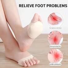 Bộ 2/4 miếng lót bàn chân mềm mại, vô hình, đệm chống trượt vùng mu bàn chân, miếng lót ngón chân thoải mái cho nữ, phù hợp với giày cao gót, miếng lót nửa bàn chân thoải mái, chăm sóc bàn chân, cần thiết khi mang giày cao gót, miếng lót tất ngón chân chống trượt, tất nửa bàn chân cần thiết cho giày cao gót mùa hè, phụ kiện giày dép hàng ngày, miếng lót giày, tất cao gót mùa hè, Ngày Quốc tế Phụ nữ, đồ dùng cần thiết khi đi du lịch, quà tặng đám cưới, Y2K, phòng ngủ, phụ kiện xe hơi cho nữ, trang trí nhà bếp, đồ dùng dễ thương - Nhiều màu - Xem 7