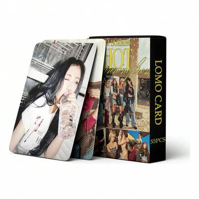 Tarjetas fotográficas Tendencia55 Le Sserafim - Edición Caliente Kpop Le Sserafim Caliente Calidad Premium