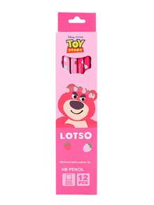 12pcs Disney Pencils, Suitable For Students Back To School Supplies, Valentine's Day Gift