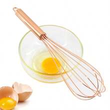 3pcs Silicone Whisk, Manual Egg Whisk Mixer, Egg Beater, Household Baking Tools, Kitchen Supplies - Multicolor - View 2