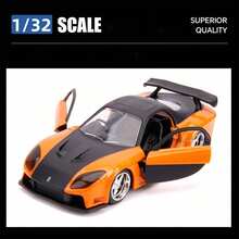 Simba 1/32 Scale Alloy Diecast Car Model Collection, Toy For Children And Adults, Boys Birthday Gift Racing Car Toy Vehicle Movable Model - 1:32 1997  RX-7 - View 4