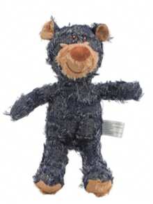 1pc LANGXINGCS Pet Toy, Cute Plaid Pattern Bear Toy, Dog Toy That Makes Sound When Pressed, Chew Toy For Large, Medium And Small Dogs, Pet Supplies