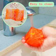 Squishy Toys 1Pcs Pinching Of Striped Square Maltose Sensory Toy 3 Colors Ultra-Soft Slow Rising Tactile Ball Focus Training Tool For Classroom Office Sensory Toy Easter Gift Perfect Gift - Màu sắc ngẫu nhiên - Xem 4