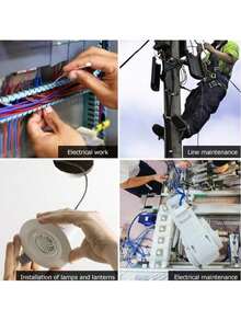 Electrician's Wire Stripper Cutter Tool, Electrical Crimping Cutting Scissors Wire Stripper Pliers, Suitable For Electrical Maintenance And Repair - Red - View 6