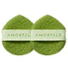 Amortals 2PCS Thickened Facial Cleansing Sponge – Hydrophilic Material Expands Soft When Wet, Porous Mesh For Mud Mask Removal, Wide Hand Strap, For Daily Bathroom Cleansing, Viral Trending Skincare Wash Tool - Green - View 7
