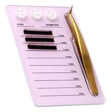 TendenciaPaleta Acrílica Con Imán; Soporte Para Aplicación Pestañas Rosa D 14.8 Cm 6 MmCalidad premium - Rosa - Ver 7