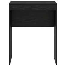 Escritorio vidaXL, roble negro, 60 x 40 x 76 cm - Multicolor - Ver 6