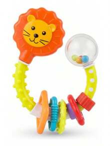 TendenciaJuguete De Actividades Para Bebé León Aro Sensorial LittleCalidad premium - Naranja claro - Ver 3