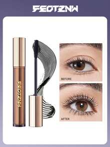 FEOTZNW Eyelash Primer - Waterproof, Smudge-Proof, Curling And Setting Formula, Creates Long And Voluminous Lashes | Perfect Gift For Christmas And Valentine's Day - Black - View 5