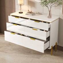 Dressers & Chests Of Drawers - White + Particle Board - View 11