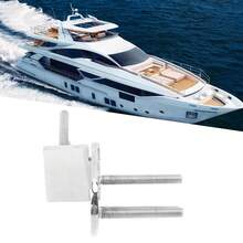 316 Rostfritt Stål Marin Gångjärn - Kraftiga Hårdvarutillbehör för Yachter och Båtar, Korrosionsbeständiga Dörr- och Skåpgångjärn för Lukor, Pentryn, Marintoaletter - Silver - Visa 2