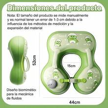 TendenciaAntivuelco Inflable Para Alberca Salvavidas Inflable Bebé Verde ClaroCalidad premium - Verde claro - Ver 8