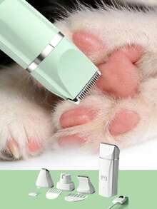 四合一和二合一可充电宠物修毛剪套装，用于修剪宠物指甲和毛发 - 彩色 - 查看 11