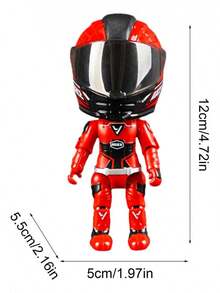 TendenciaFigura Biker Transformer C/ Casco Coleccionable Regalo 1:12Calidad premium - 1 - Ver 4