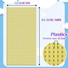 TendenciaTORMEN - Placas de base clásicas de 10 x 5 pulgadas, placas de ladrillos de construcción compatibles con las principales marcas, ideal para niños de más de 6 años y actividades STEM, creatividadCalidad premium