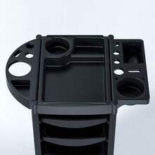 Carrito Auxiliar Estética Salón De Belleza Peluquería - Negro - Ver 7