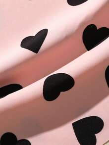 6条装女士内裤：纯色优雅心形图案，面料柔软舒适，适合居家穿着