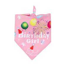 Dog Birthday Bandana Girl Pink Boy Blue Party Cosplay Supplies, Durable Triangle Scarf Bibs Handkerchief For Puppy Pet - Multicolor - View 14