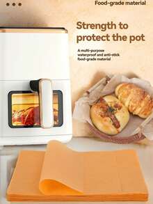 Giấy nến hình chữ nhật; Giấy silicon; Giấy chống dầu mỡ; Giấy nướng; Giấy hấp; Giấy Kraft nâu dày chống dầu; Giấy nướng chống dầu; Giấy thấm hút; Giấy lót pizza dày màu gỗ tự nhiên; Giấy nướng thịt, gà rán, khay ăn nhẹ. - gừng - Xem 5