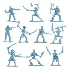 TendenciaJuego De Juguetes De Bricolaje Modelo Pirata De 71 Piezas.Calidad premium - Azul - Ver 3