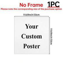 1 Tranh Canvas Không Khung Tùy Chỉnh, Tranh Canvas Ảnh Cá Nhân Hóa, Chia sẻ những kỷ niệm đẹp nhất và những khoảnh khắc quý giá nhất, Món quà hoàn hảo cho gia đình và bạn bè, Tranh treo tường, Trang trí nhà cửa, Phong cách hiện đại tinh tế, Tùy chỉnh tối giản, Cá nhân hóa, Độc đáo, Món quà lý tưởng, Phù hợp cho nam/nữ, Kỷ niệm, Cho gia đình, Quà tặng Ngày của Mẹ - Không có khung - Xem 20