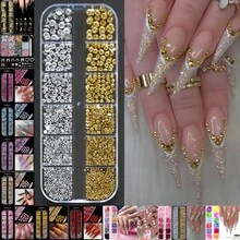 TendenciaPiedras Unas Decorativas Cristales Para Uñas Decoracion Uñas A-07Calidad premium - A-02 - Ver 11