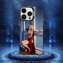 Funda de Teléfono Linda Singer S- para 17,16,15,14,13,12,11,Pro,MAX Cubierta Negra Mate a Prueba de Golpes - Z6 - Ver 13