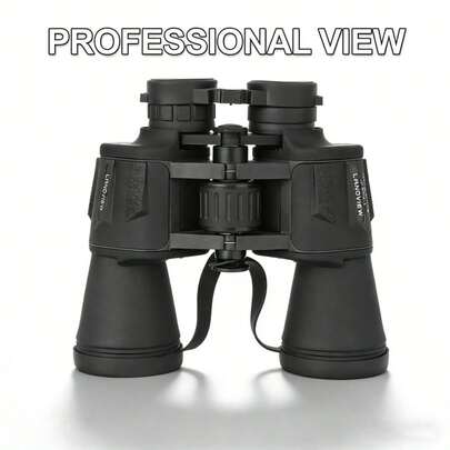 LANDVIEW 20x50 双筒望远镜，专业双筒望远镜，带便携箱，适合旅行、狩猎、钓鱼，大目镜