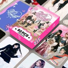 92/55PCS KPOP Album Photocard Merchandise-"Rebel Heart"" EMPATHY" Themed Collectibles (Including 60 Photo Cards & 32 Small Stickers) Of & Yujin, Featuring LOMO Cards, Laser Box Collectible Cards, Greeting Cards, Bookmark Stickers And LOMO Cards,Double-Sided LOMO Cards, And Holographic Cards. - Multicolor - View 4