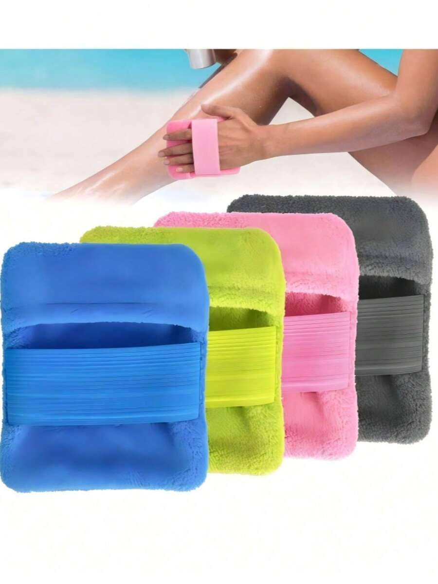 Sand Remover, Sand Removal Bag, Powder Bag Sand Brush, Suitable For Beach Vacation Camping Essentials (Talcum Powder Not Included)