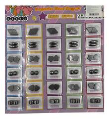 Tendencia30 Pares Imanes Magneticos 2cm Antiestres Planilla PlateadoCalidad premium - 1 - Ver 2