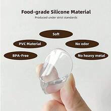 1/3/8PCS Baby Corner Protectors - Furniture Edge Guardty Bumpers - Child Proof Cushion Cover To Protect Sharp Corners Of Your Furniture & Table - Transparent