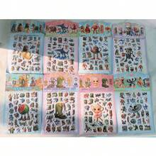 3pcs 3D Embossed Gold Foil Bubble Stickers, Cartoon Stickers For Birthday Party, Gifts - Multicolor - View 23