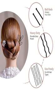 U Shaped Hair Pins For Buns, 100 PCS 28" Hair Pins For Women Hair Styling With Thick Hair - MàuA - Xem 3