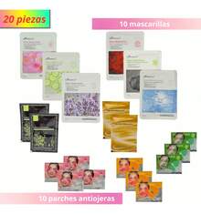 TendenciaMascarillas Faciales Parches Antiojeras Lote Skincare 20 PzCalidad premium - Todo tipo de piel - Ver 3