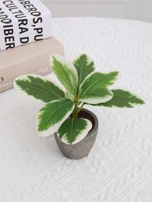 1 件人造盆栽，情人节、生日毕业礼物，家居装饰，返校房间装饰，学校用品