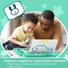 TendenciaGrande Tablero De Dibujo Magnético De Punto A Punto NiñosCalidad premium - 1 - Ver 4