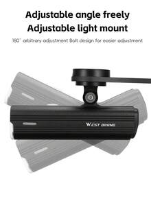 WEST BIKING Bicycle Speedometer Holder Carbon Fiber Ultra Light Rust Proof Speedometer Holder 180° Freely Adjustable Road Bike MTB Speedometer Holder Universal Holder Compatible With GoPro - Multicolor - View 9