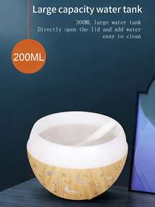 1pc USB 200ml Mini Mushroom Humidifier With Timer, 7-Color Lights, Quiet Operation, Suitable For Home Use, Essential Oil Diffuser - Multicolor - View 4