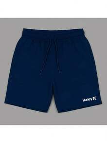 KIT OF 3 HURLEY BASIC SURFING SHORTS, TACTEL ELASTANE BERMUDA SHORTS, DRY FIT, SUMMER, LIGHTWEIGHT, SKATEBOARDING - màu đen - Xem 8