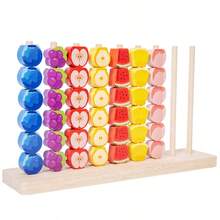 42pcs Kids Fruit Sorting Matching Pillar Game Toy, Fruit Recognition Classification Game Toy, Suitable For Boys And Girls Interactive Game, Logic Thinking And Fine Motor Skills Training Game Toy - Multicolor - View 12