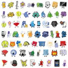 122张BFDI《梦幻岛大作战》贴纸，适用于节日装饰、复活节、DIY马克杯、笔记本电脑、滑板等。一套色彩鲜艳、极具美感的涂鸦贴纸，非常适合用于日记本、剪贴簿和派对用品。 - 彩色 - 查看 9