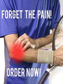 1pc Adjustable Elbow Support Brace With Cushion Pad, Suitable For Basketball, Tennis, Volleyball And Golf - Hand Wash Only - Multicolor - View 4