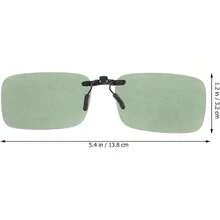 3  Polarizadas Con Clip Para Miopía Lentes Oscuras Y Película Para Conducción  Ligeras Y Cómodas Para Uso Exterior,37427496 - A - Ver 2