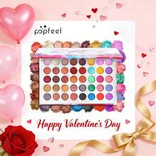 40-Color Eyeshadow Palette, Highly Pigmented Color Series Makeup Palette, Matte Shimmer Eyeshadow, Create Long-Lasting Eye Makeup, Perfect For Halloween Makeup - Tập 40 - Xem 1