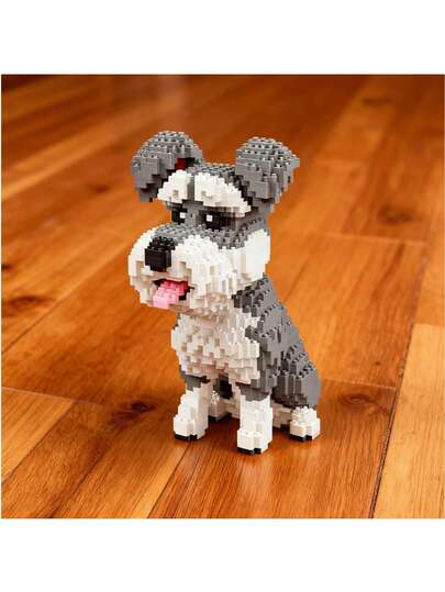 2000pcs Pet Dog Themed Mini Building Blocks Set: DIY Puzzle Toy. Vibrant Colors, Diverse Dog Shapes. Includes Styles Like Mack Dog, Sitting Husky, Buddy Dog, Schnauzer, Etc. A Dream Choice For Pet Lovers. Stimulates Creativity And Spatial Awareness. Ideal For Room Decor, Birthday And Holiday Gifts.
