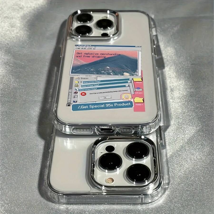 Funda paraóvil: Paisaje montañoso para 15, 15 Pro/15 Plus/15 Pro/14 Plus/14 Pro/14 Pro/13 Pro/13 Pro/12 Pro/12 Pro/11 Pro/11 Pro/11, Funda suave para XS17 17promax - transparente - Ver 1