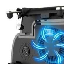 Control Gamer con Gatillos para Celular. GM008 - Negro - Ver 3