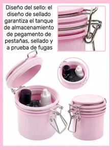 TendenciaTanque De Almacenamiento Para Pegamento,extensión,pestañasCalidad premium - Negro - Ver 4